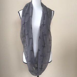 Cross Infinity Scarf